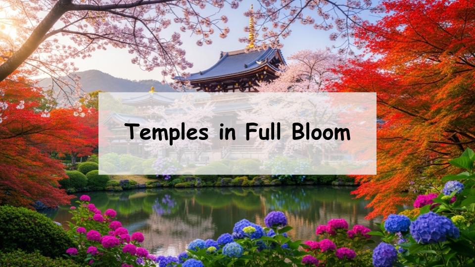 temple flower japan