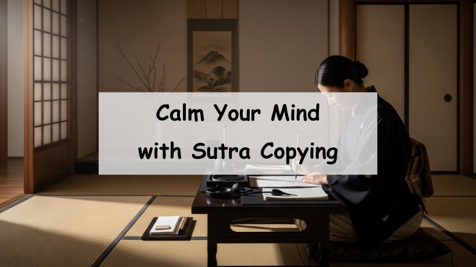 Sutra copying temple japan