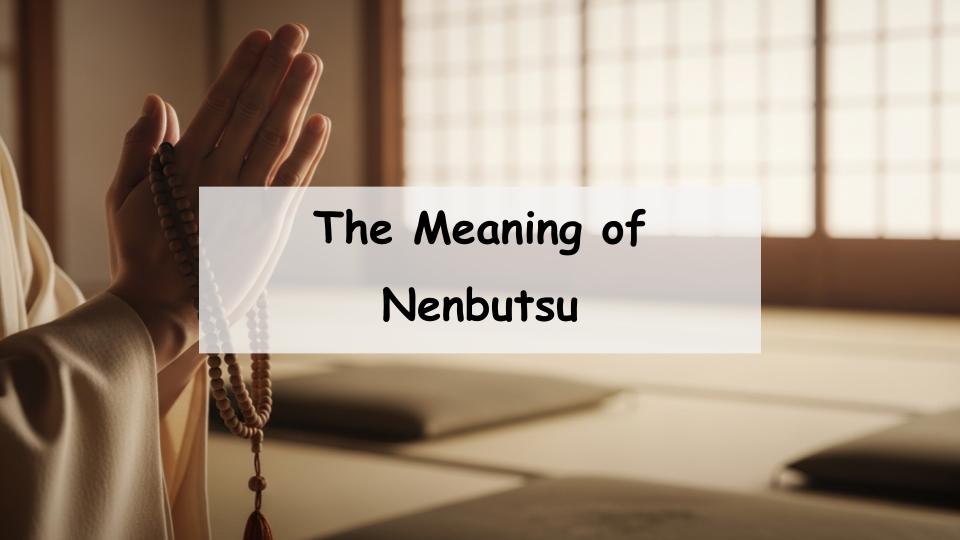 nenbutsu japan temple