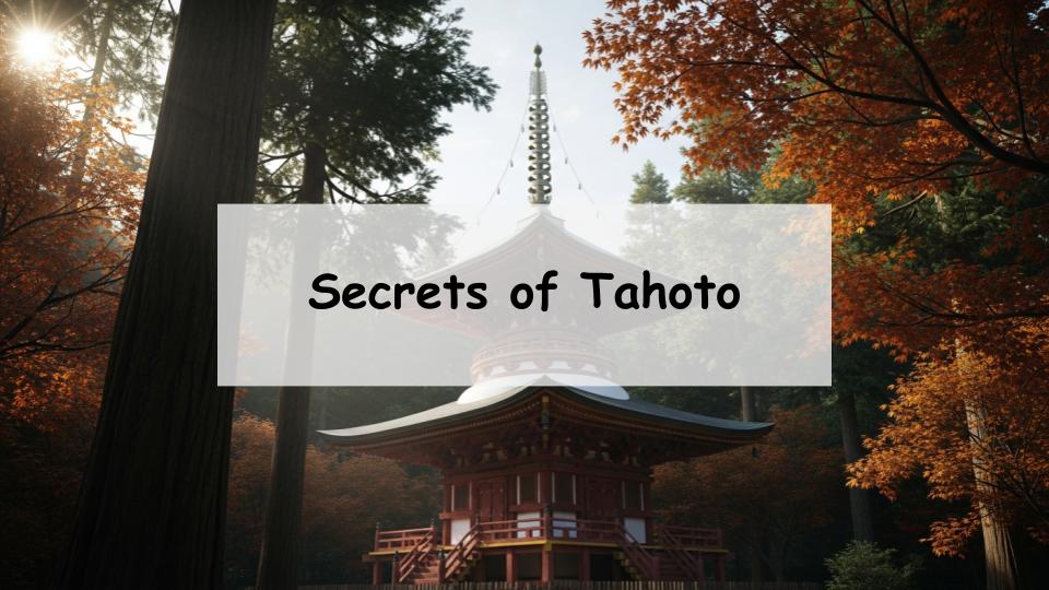 tahoto temple japan