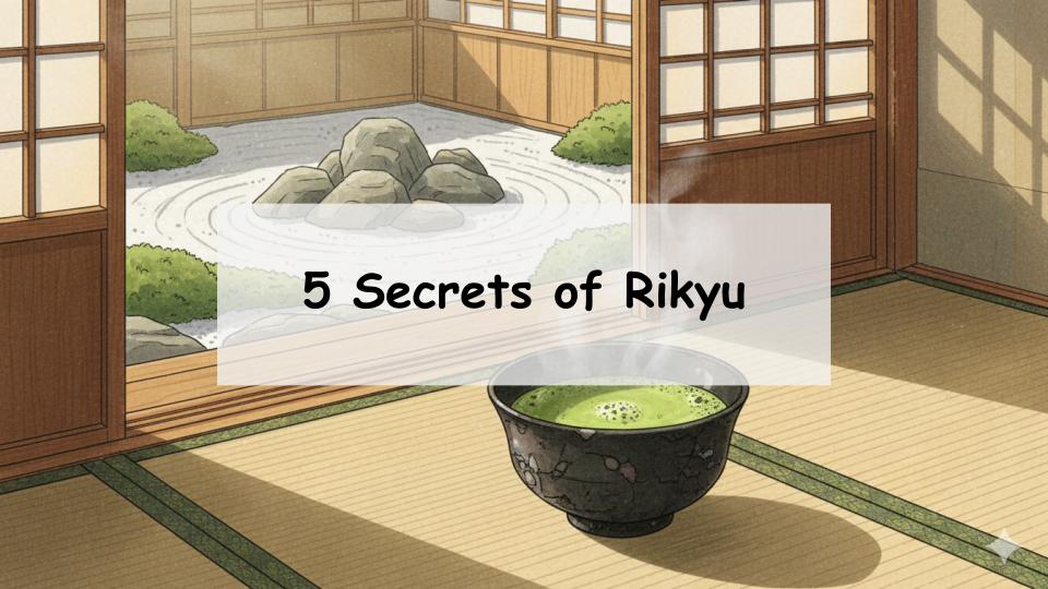 senno rikyu japanese tea