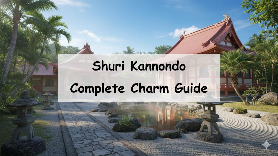 Shuri kannondo okinawa japan temple