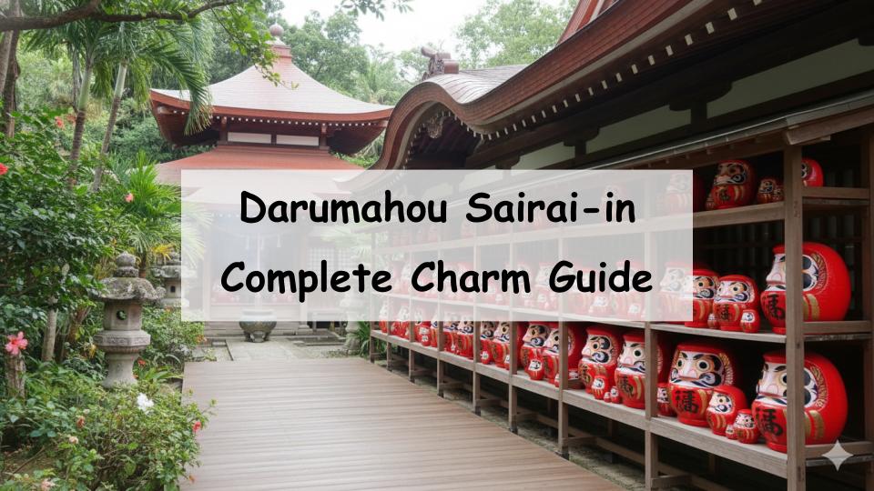 daruma temple okinawa shuri sairaiin japan